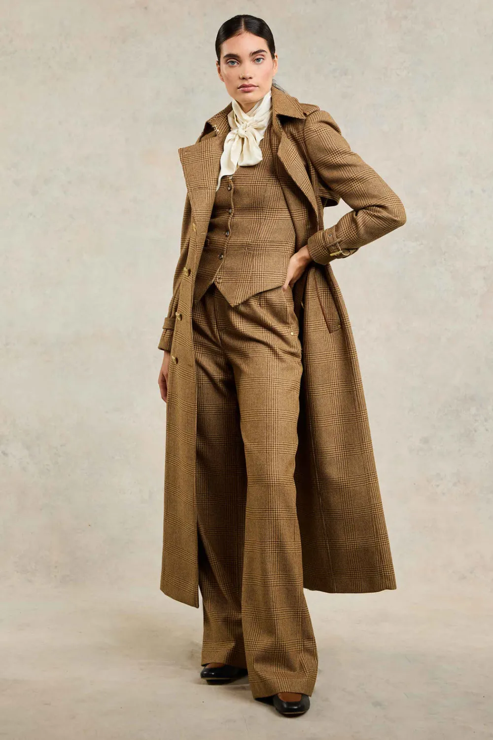 Holland Cooper High Waisted Straight Trouser<Women Trousers|Tailoring