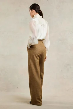 Holland Cooper High Waisted Straight Trouser<Women Trousers|Tailoring