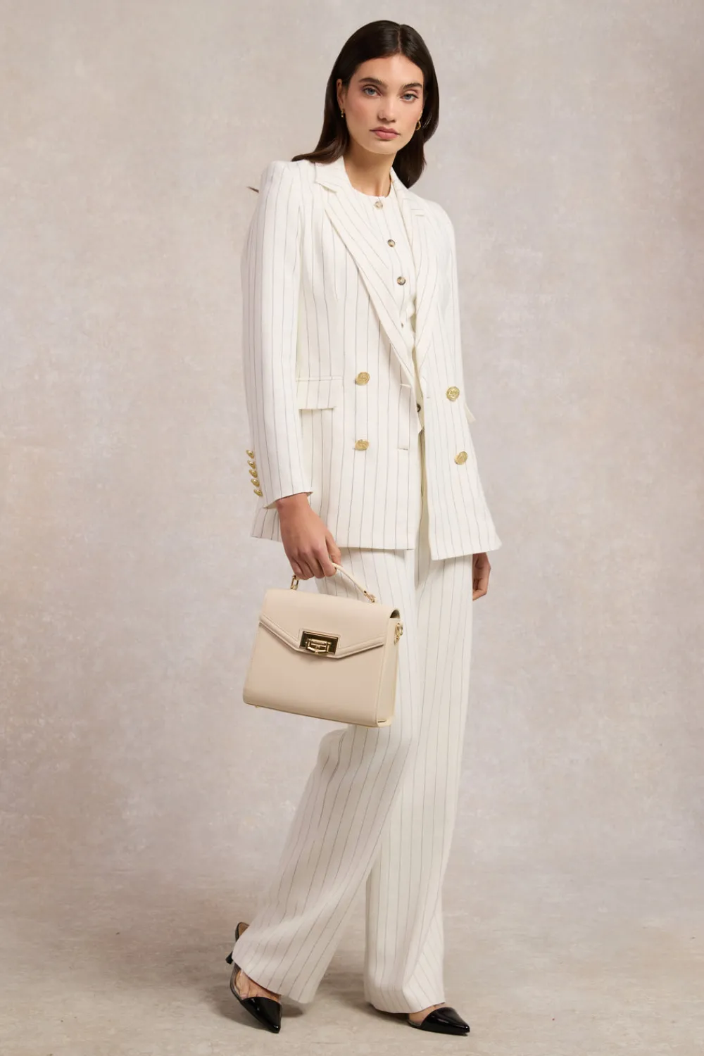 Holland Cooper High Waisted Straight Trouser<Women Trousers|Tailoring