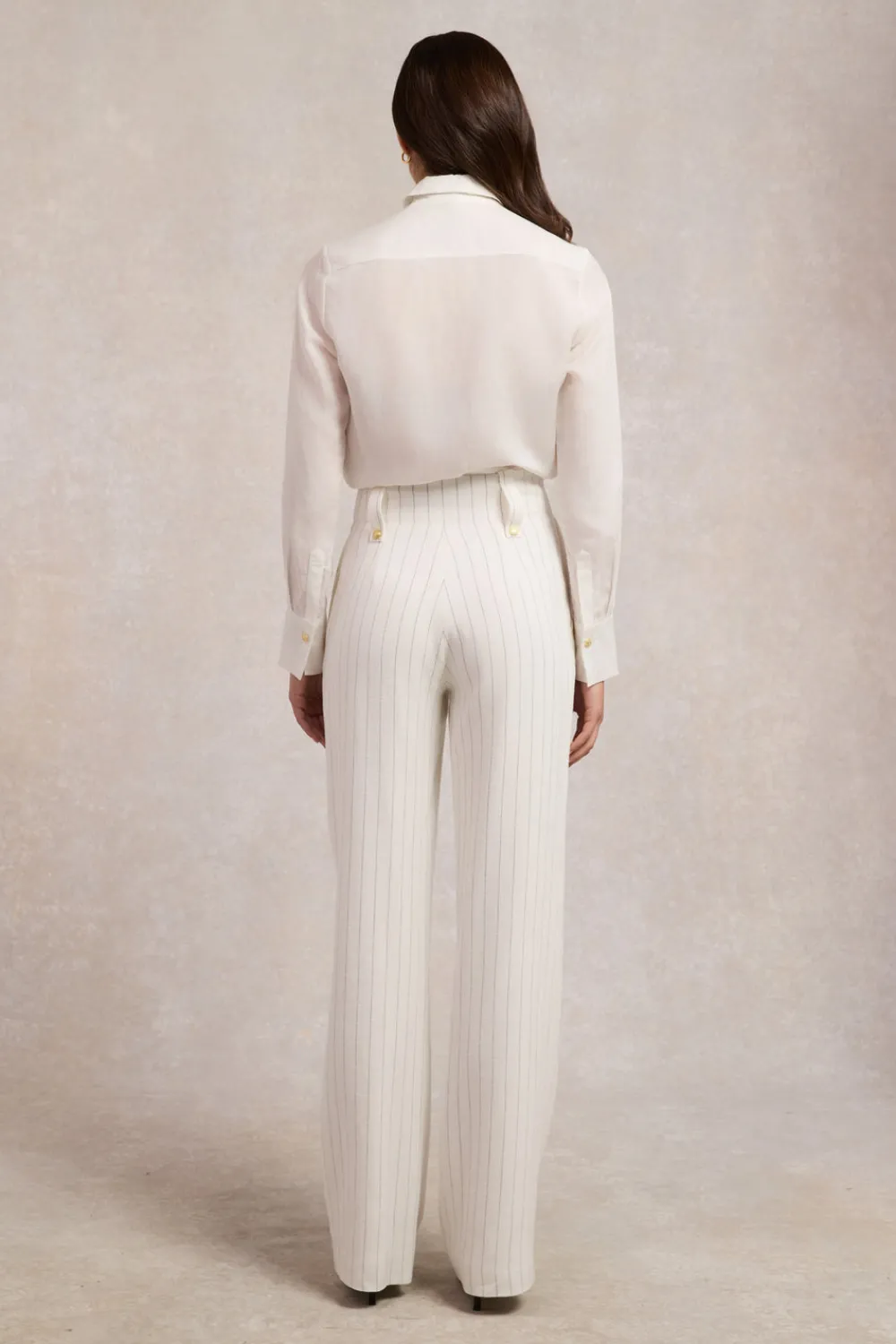 Holland Cooper High Waisted Straight Trouser<Women Trousers|Tailoring