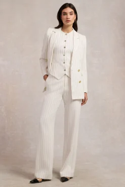 Holland Cooper High Waisted Straight Trouser<Women Trousers|Tailoring