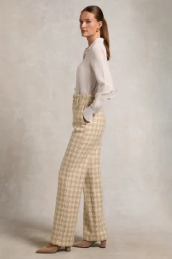 Holland Cooper High Waisted Straight Trouser<Women Trousers|Tailoring
