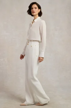 Holland Cooper High Waisted Straight Trouser<Women Trousers|Tailoring