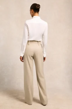 Holland Cooper High Waisted Straight Trouser<Women Trousers|Tailoring