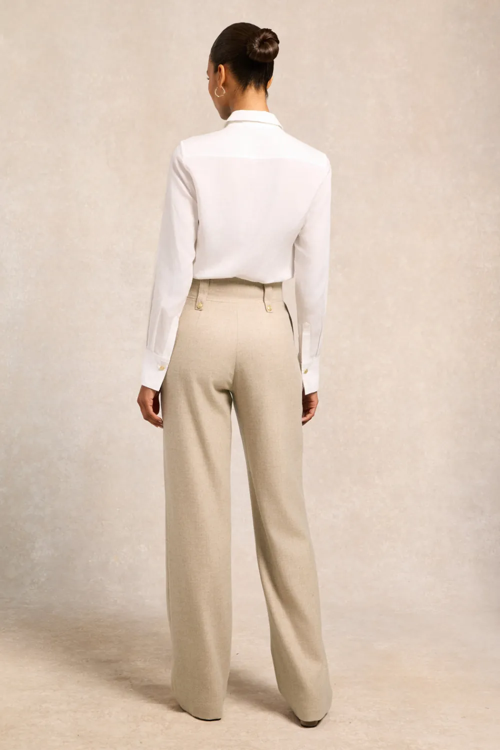 Holland Cooper High Waisted Straight Trouser<Women Trousers|Tailoring