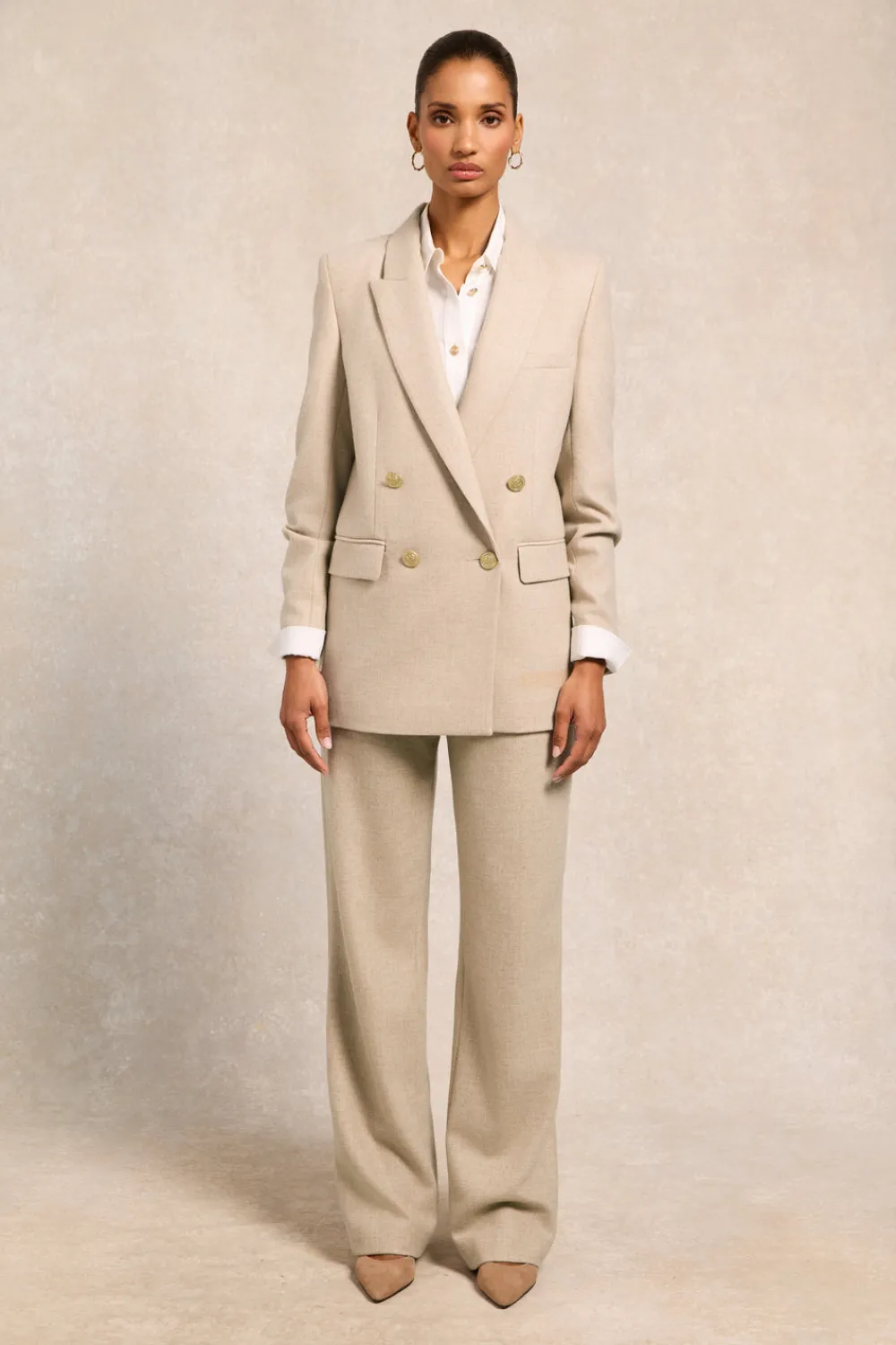 Holland Cooper High Waisted Straight Trouser<Women Trousers|Tailoring