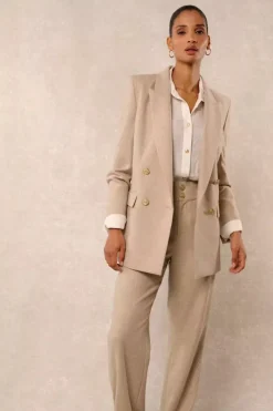 Holland Cooper High Waisted Straight Trouser<Women Trousers|Tailoring