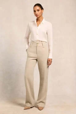 Holland Cooper High Waisted Straight Trouser<Women Trousers|Tailoring
