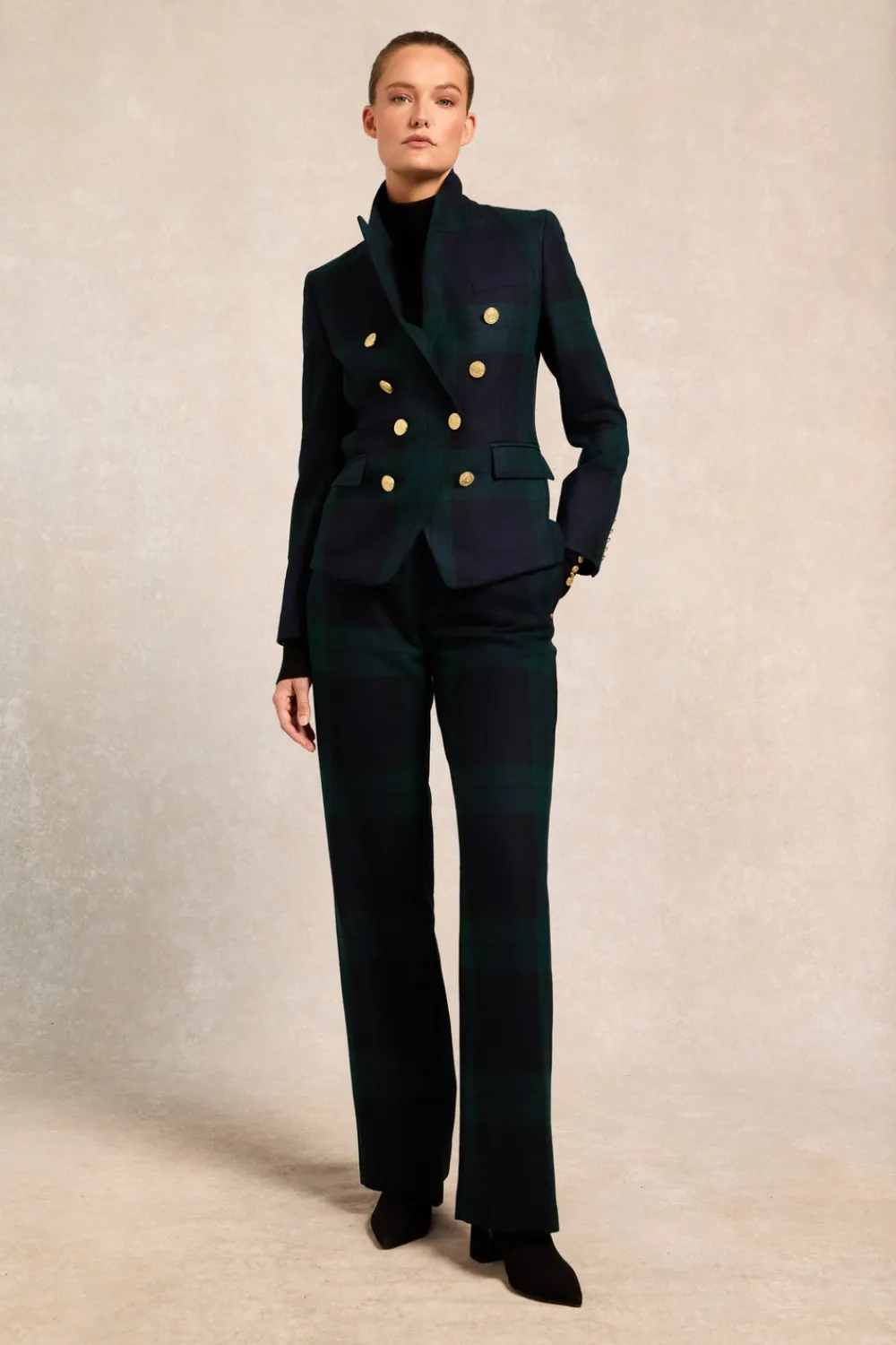 Holland Cooper High Waisted Straight Trouser<Women Tailoring|Trousers