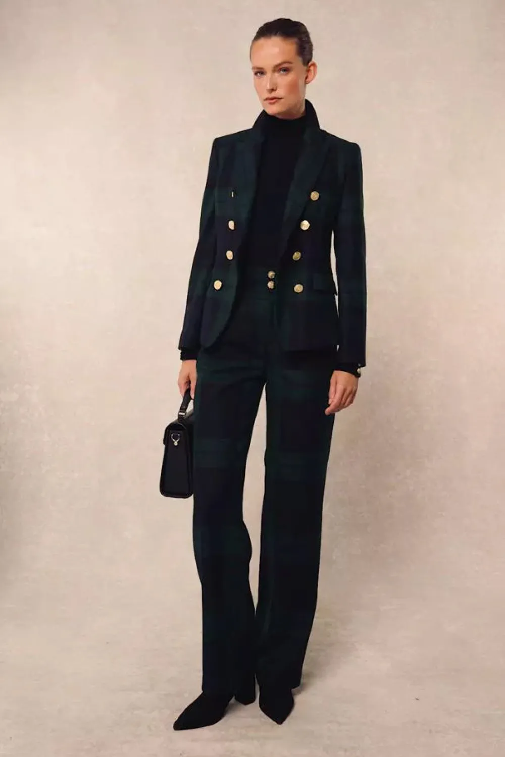 Holland Cooper High Waisted Straight Trouser<Women Tailoring|Trousers