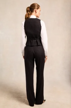 Holland Cooper High Waisted Straight Trouser<Women Trousers|Tailoring