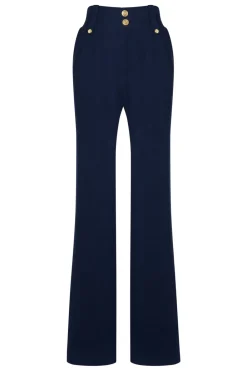 Holland Cooper High Waisted Straight Trouser<Women Trousers|Tailoring