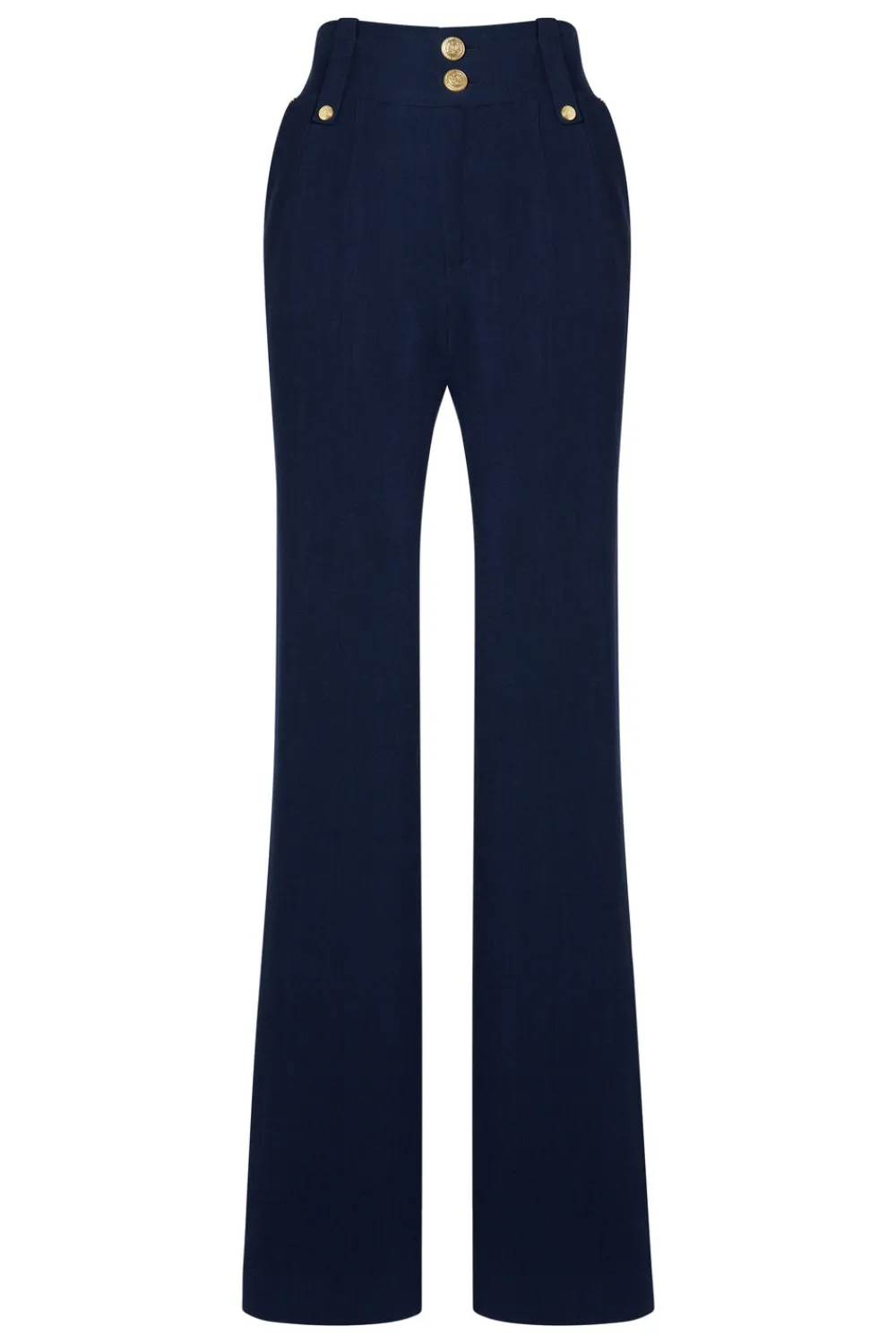 Holland Cooper High Waisted Straight Trouser<Women Trousers|Tailoring