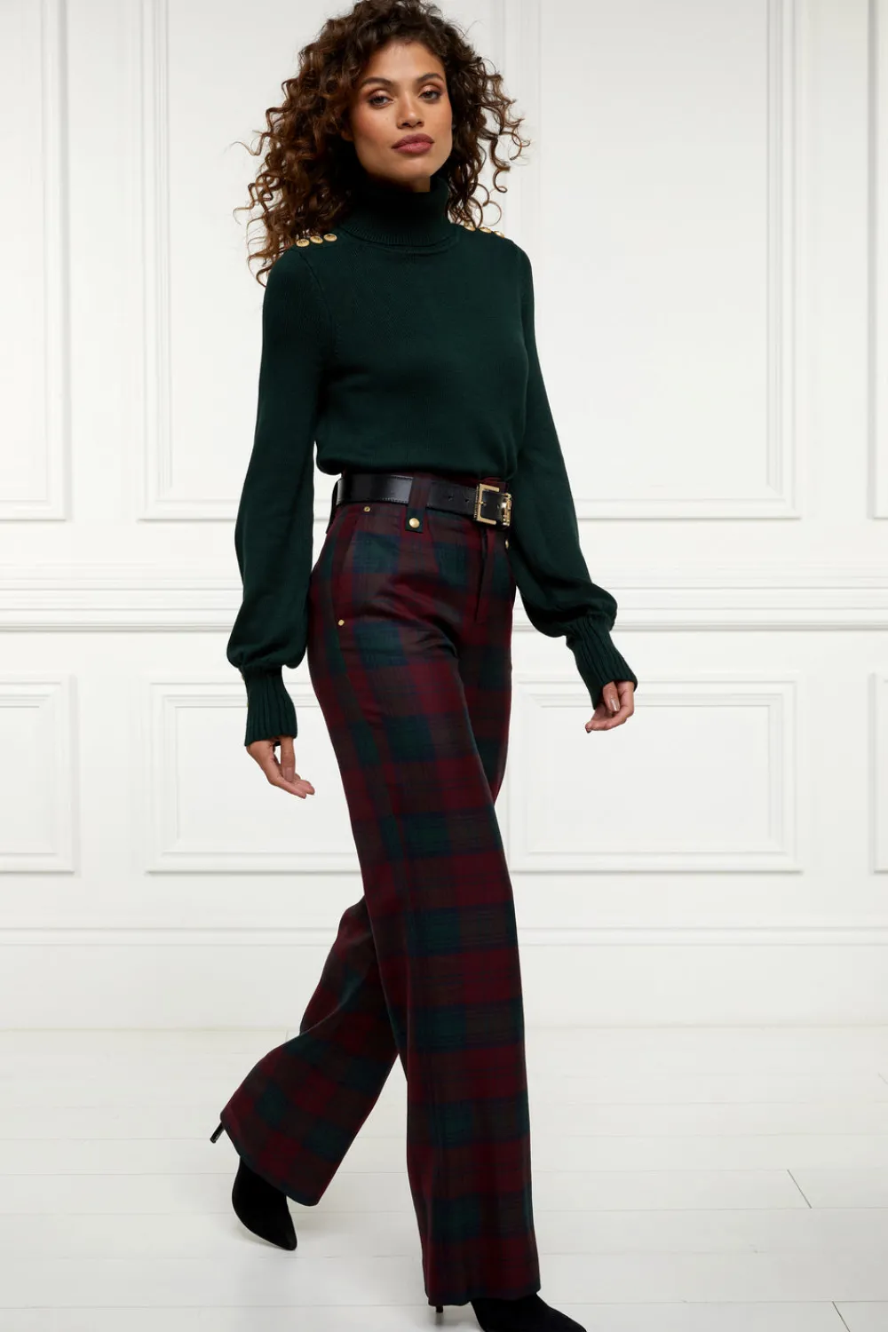 Holland Cooper High Waisted Straight Trouser<Women Trousers|Tailoring