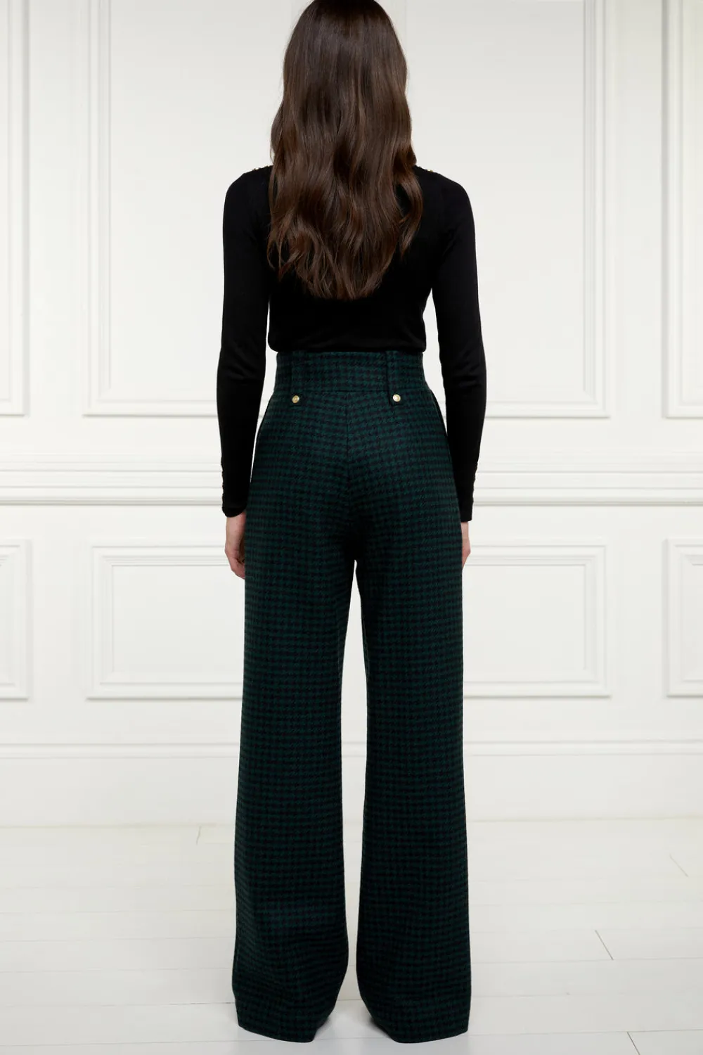 Holland Cooper High Waisted Straight Trouser<Women Trousers|Tailoring