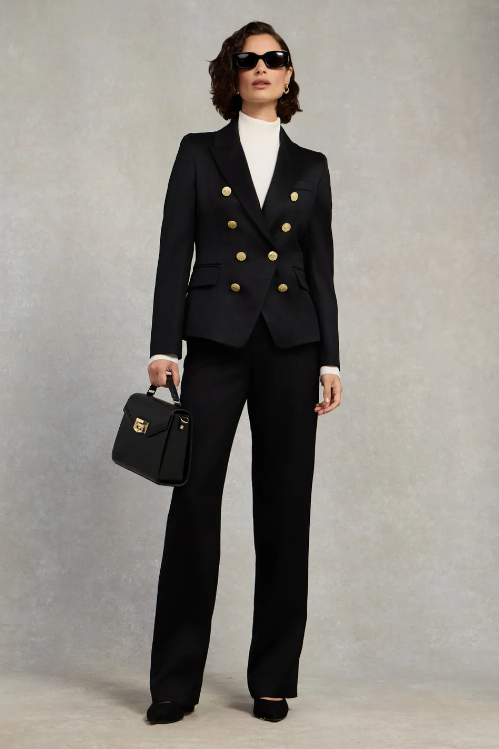 Holland Cooper High Waisted Straight Trouser<Women Trousers|Tailoring