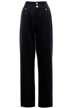 Holland Cooper High Waisted Straight Trouser<Women Trousers|Tailoring