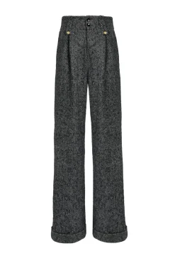 Holland Cooper High Waisted Wide Leg Trouser<Women Trousers|Tailoring