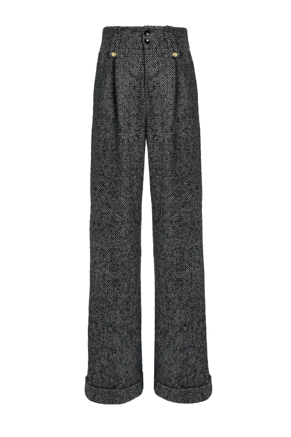 Holland Cooper High Waisted Wide Leg Trouser<Women Trousers|Tailoring