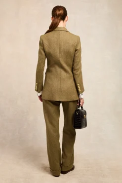 Holland Cooper High Waisted Wide Leg Trouser<Women Trousers|Tailoring