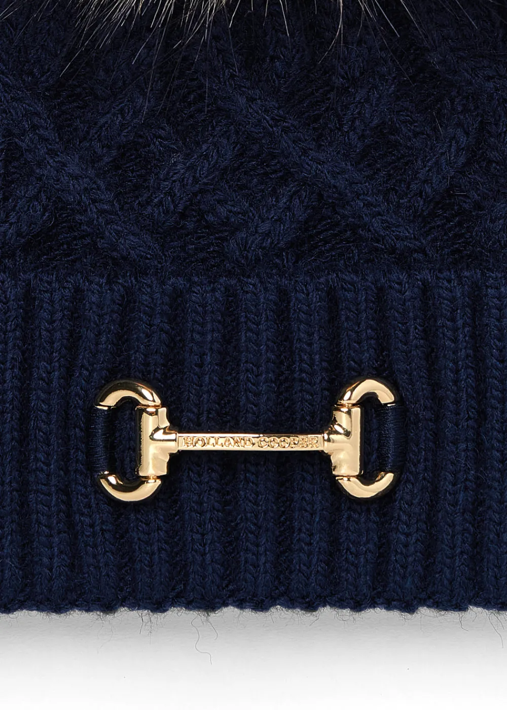 Holland Cooper Horsebit Bobble Hat<Women Headwear|Hats & Headbands