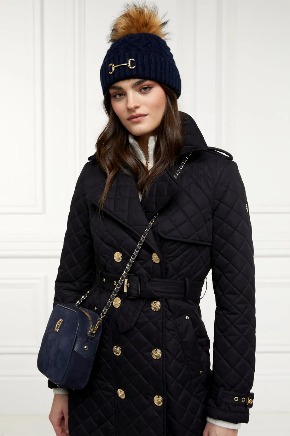 Holland Cooper Horsebit Bobble Hat<Women Headwear|Hats & Headbands