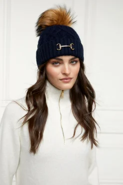 Holland Cooper Horsebit Bobble Hat<Women Headwear|Hats & Headbands