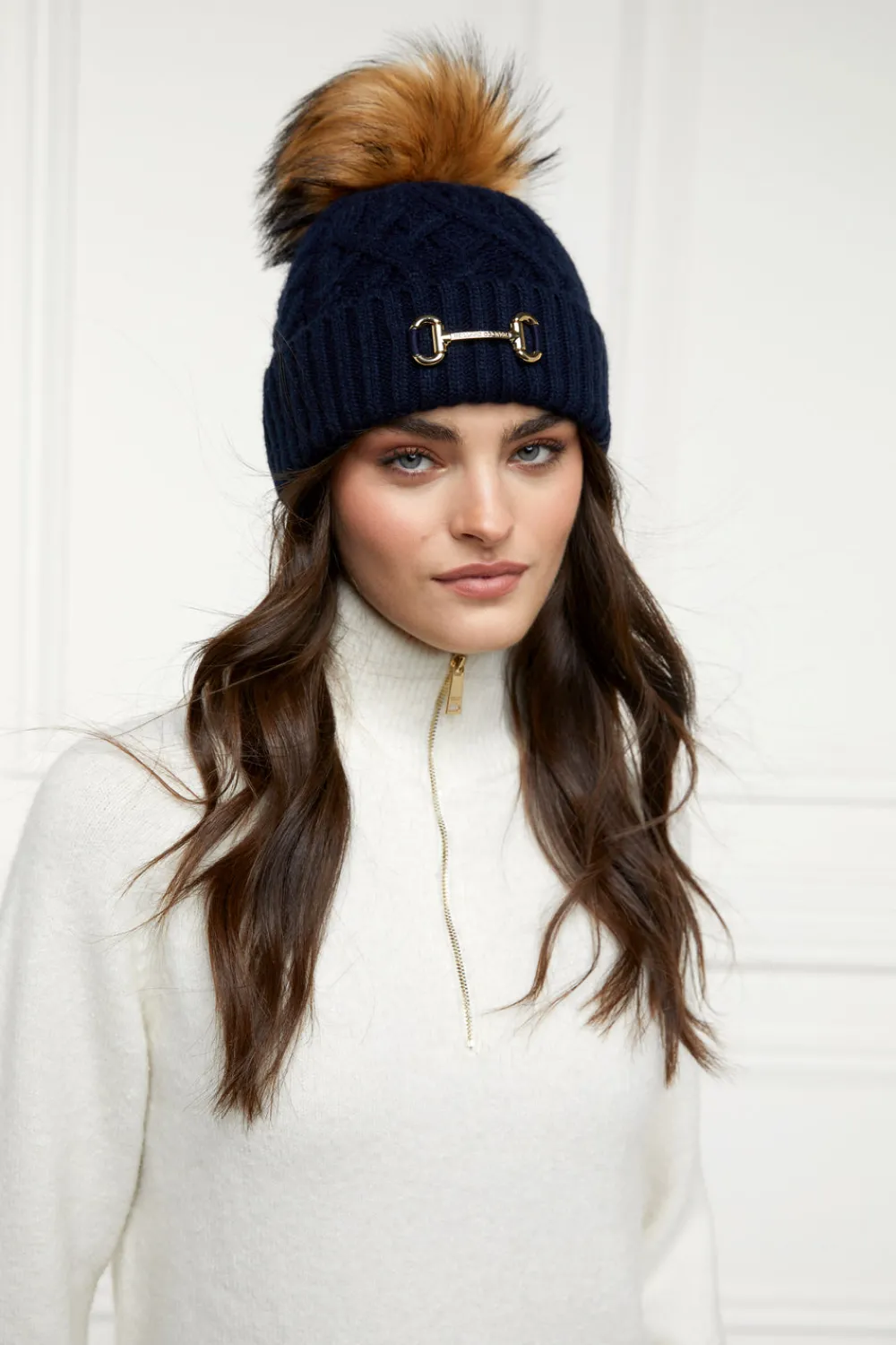 Holland Cooper Horsebit Bobble Hat<Women Headwear|Hats & Headbands