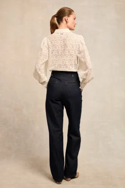 Holland Cooper Iona Lace Shirt<Women Shirts & Blouses