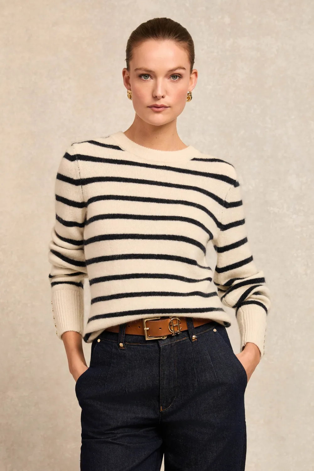 Holland Cooper Isla Crew Neck Knit<Women Knitwear