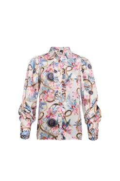 Holland Cooper Isla Ruffle Shirt<Women Shirts & Blouses