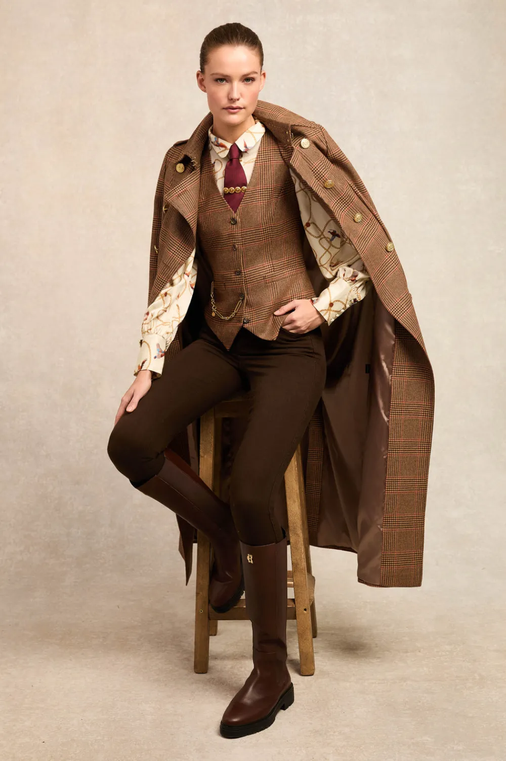 Holland Cooper Isla Satin Shirt<Women Shirts & Blouses