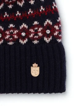 Holland Cooper Jennifer Fairisle Bobble Hat<Women Headwear|Hats & Headbands