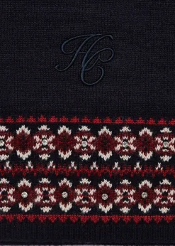 Holland Cooper Jennifer Fairisle Scarf<Women Scarves|Scarves