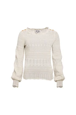 Holland Cooper Kelsie Pointelle<Women Knitwear