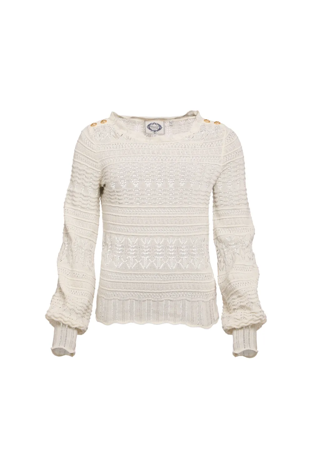 Holland Cooper Kelsie Pointelle<Women Knitwear