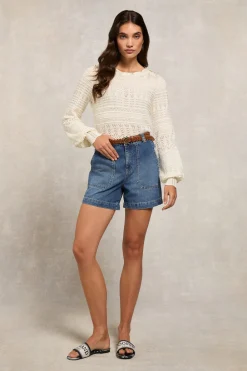 Holland Cooper Kelsie Pointelle<Women Knitwear