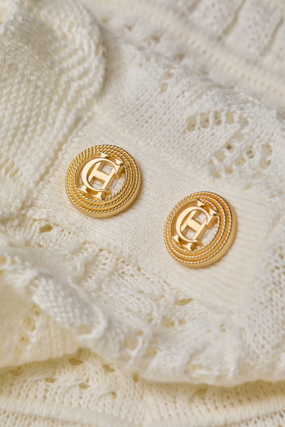 Holland Cooper Kelsie Pointelle<Women Knitwear