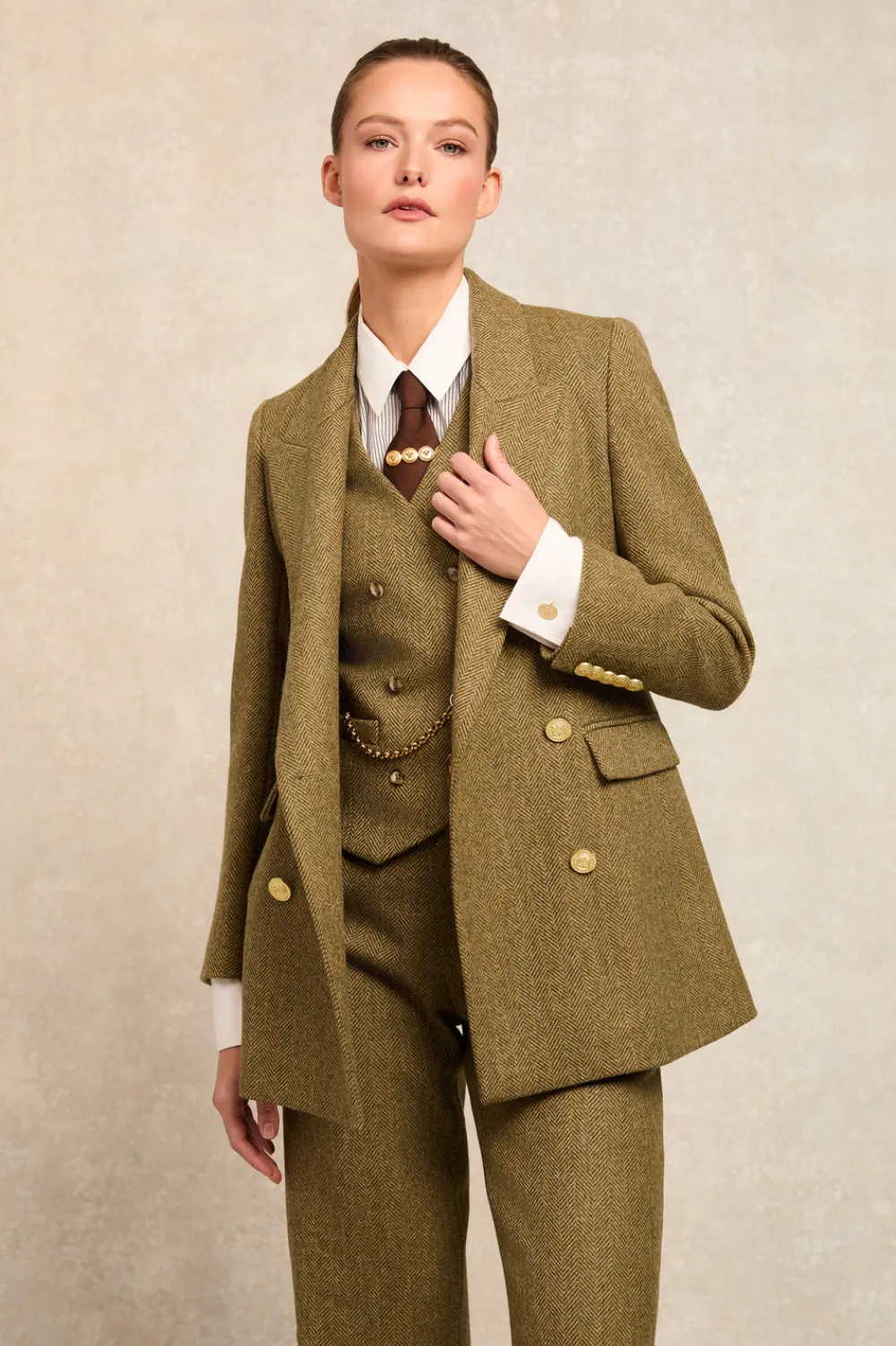 Holland Cooper Kensington Double Breasted Blazer<Women Blazers|Tailoring