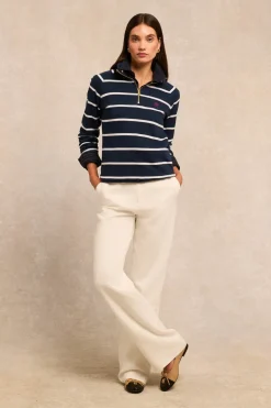 Holland Cooper Kingham Quarter Zip Neck Sweat<Women Sweatshirts