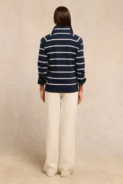 Holland Cooper Kingham Quarter Zip Neck Sweat<Women Sweatshirts