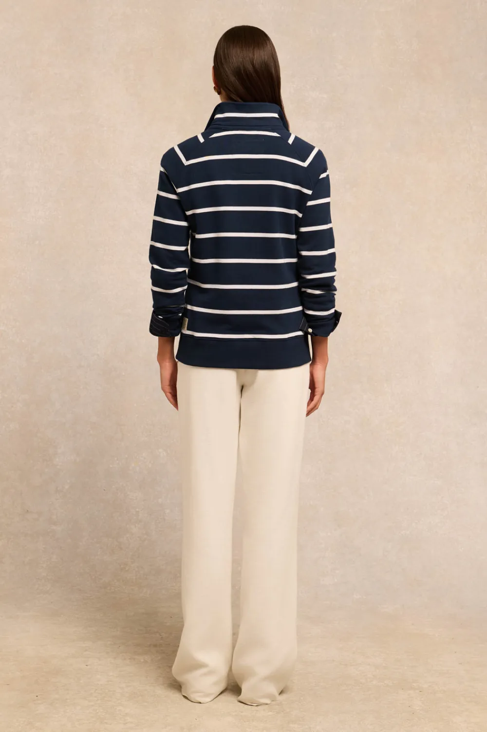 Holland Cooper Kingham Quarter Zip Neck Sweat<Women Sweatshirts