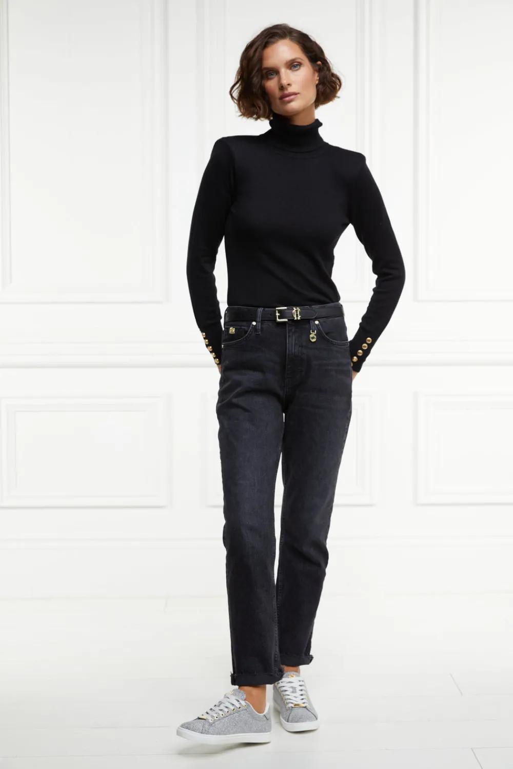 Holland Cooper Knightsbridge Crystal Trainer<Women Trainers