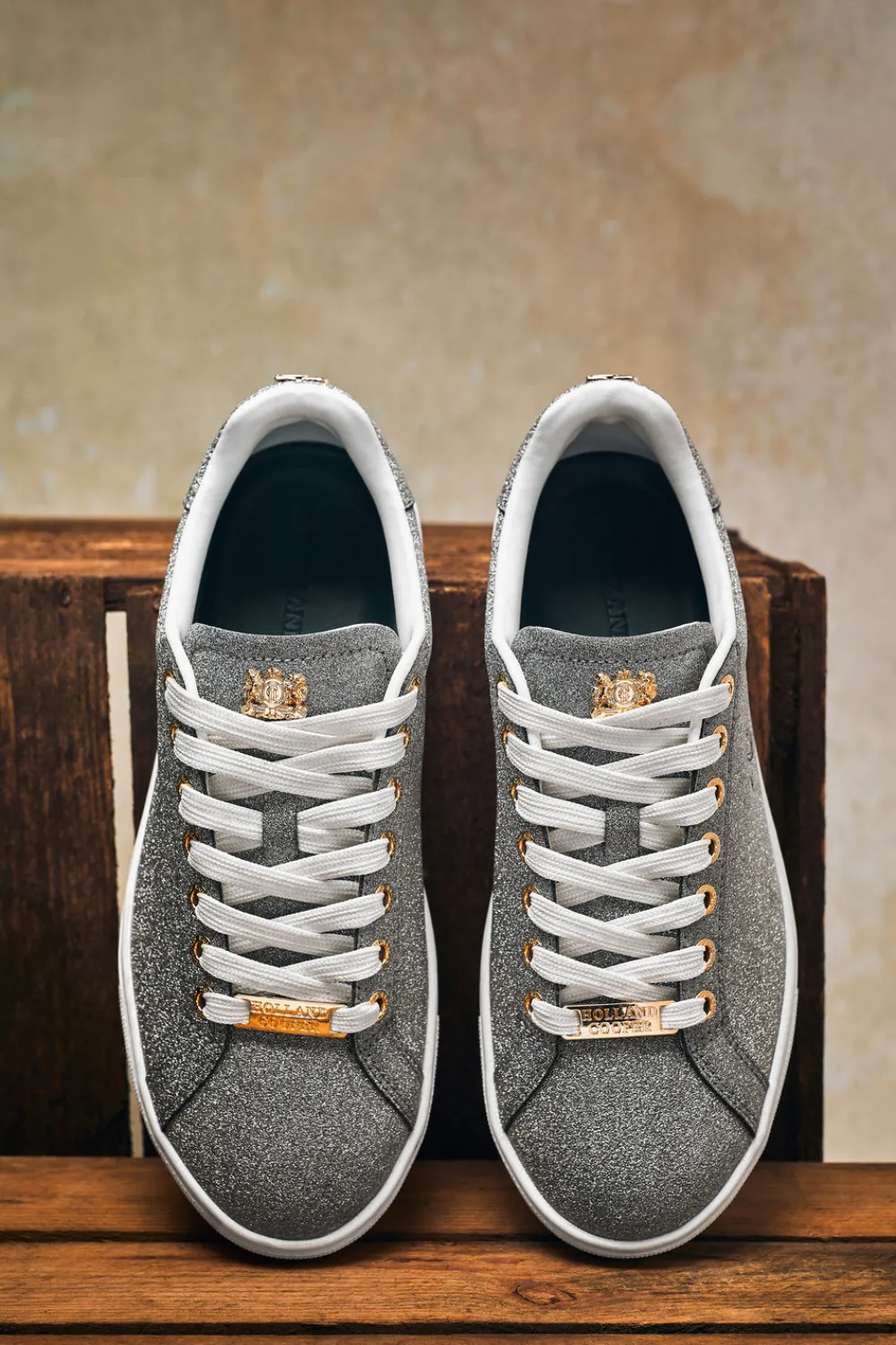 Holland Cooper Knightsbridge Crystal Trainer<Women Trainers