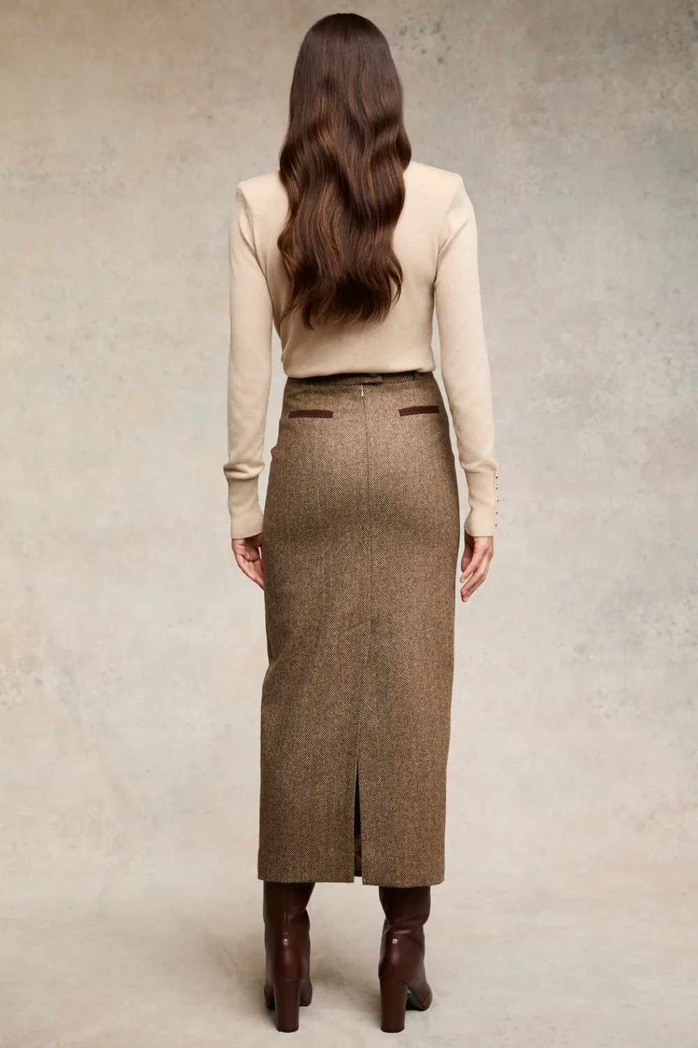 Holland Cooper Knightsbridge Maxi Skirt<Women Skirts|Tailoring