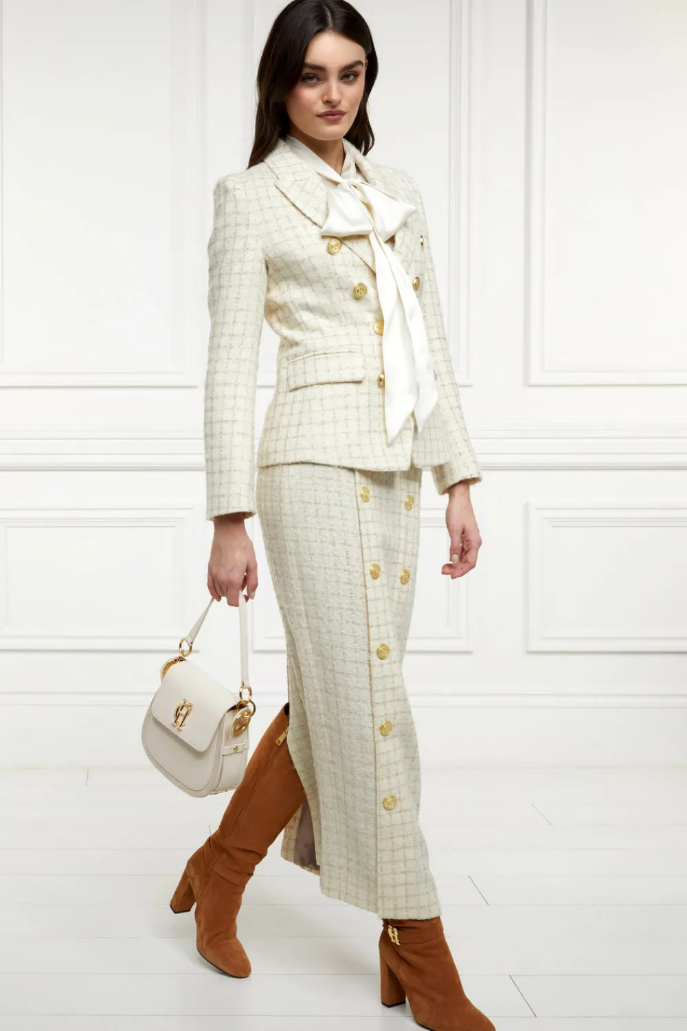 Holland Cooper Knightsbridge Maxi Skirt<Women Skirts|Tailoring