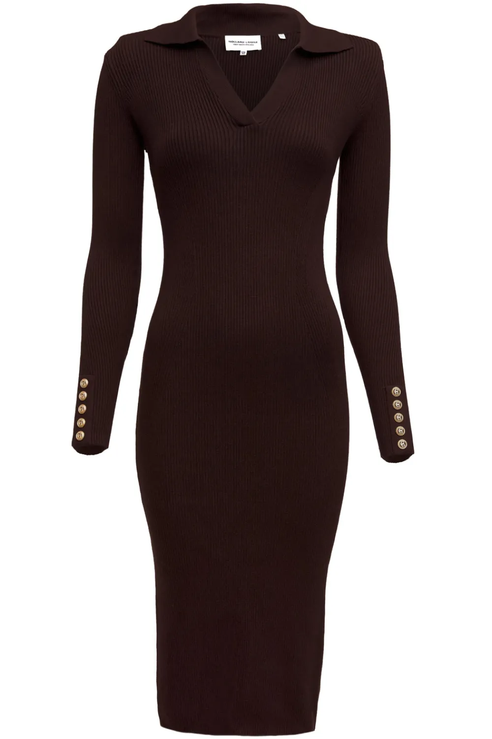 Holland Cooper Knitted Shirt Dress<Women Dresses