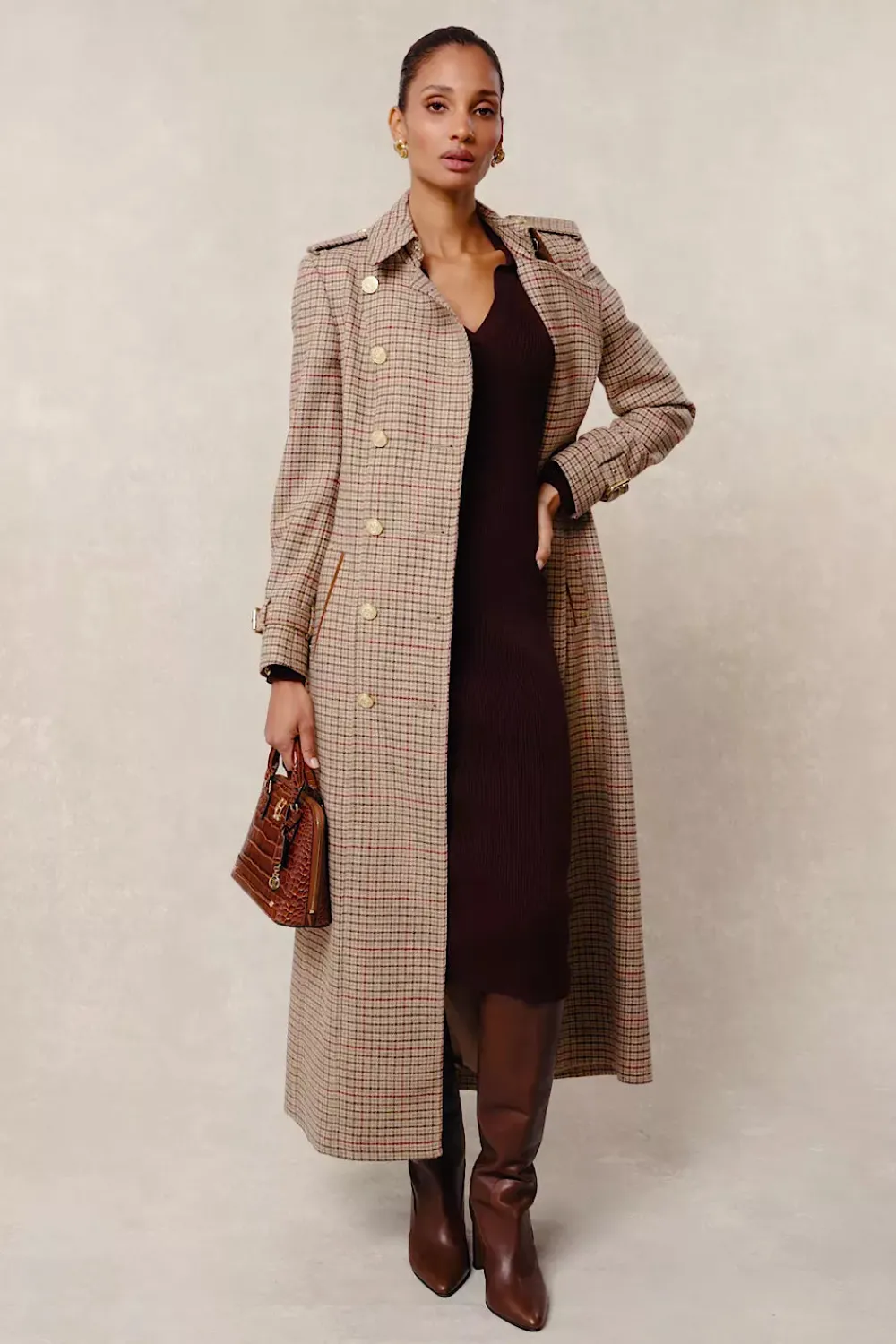 Holland Cooper Knitted Shirt Dress<Women Dresses