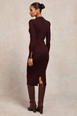 Holland Cooper Knitted Shirt Dress<Women Dresses