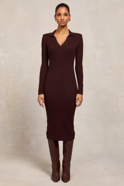 Holland Cooper Knitted Shirt Dress<Women Dresses